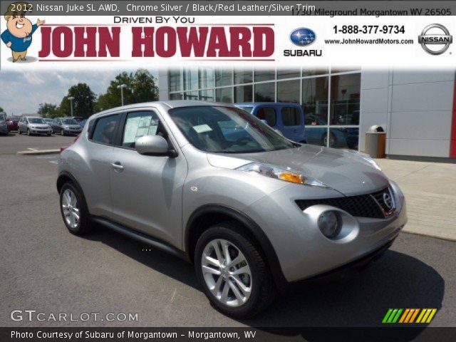 2012 Nissan Juke SL AWD in Chrome Silver