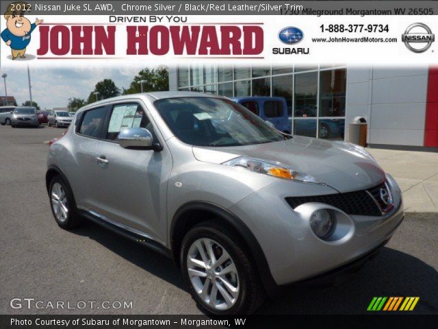 2012 Nissan Juke SL AWD in Chrome Silver