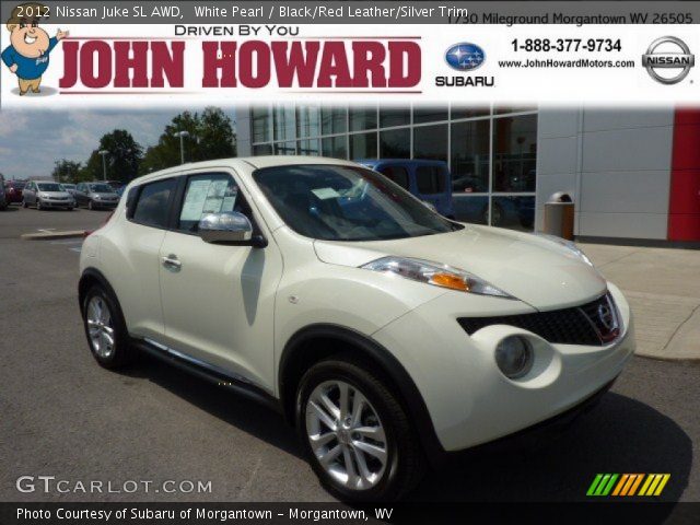 2012 Nissan Juke SL AWD in White Pearl