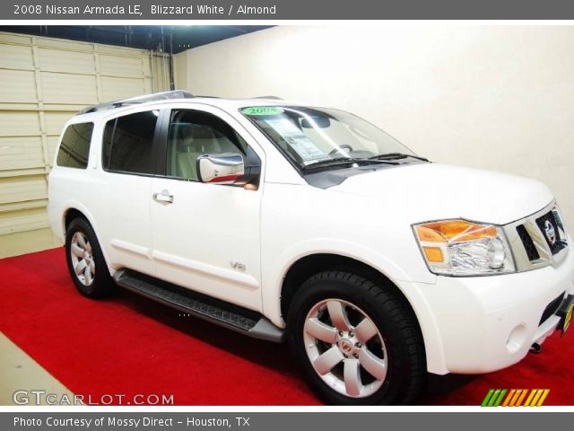 2008 Nissan Armada LE in Blizzard White