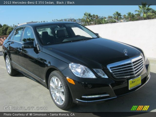 2013 Mercedes-Benz E 350 Sedan in Black