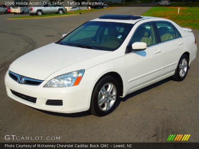 2006 White honda accord ex-l #2