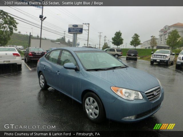 2007 Hyundai Elantra GLS Sedan in Seattle Light Blue