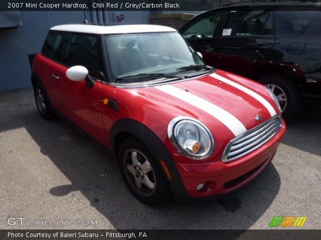 2007 Mini Cooper Hardtop in Chili Red
