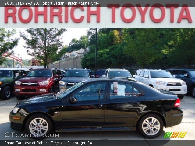 2006 Saab 9-3 2.0T Sport Sedan in Black