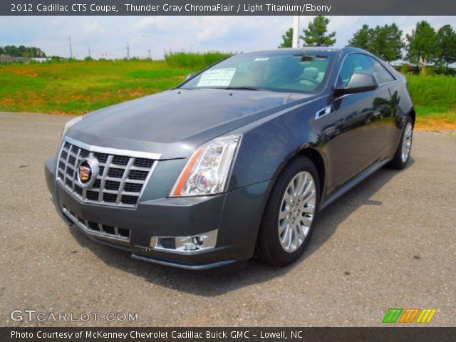 2012 Cadillac CTS Coupe in Thunder Gray ChromaFlair