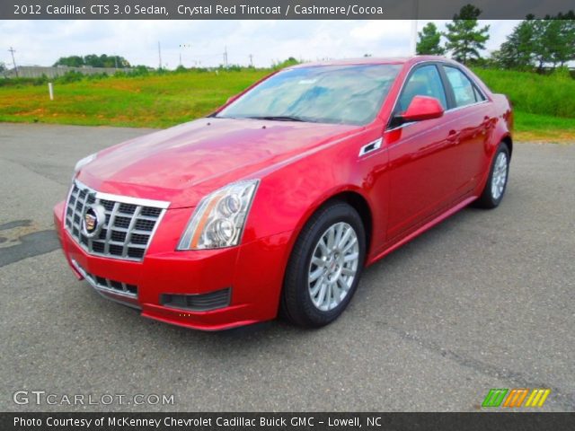 2012 Cadillac CTS 3.0 Sedan in Crystal Red Tintcoat