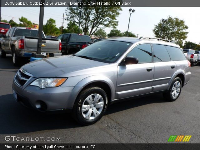 2008 Subaru Outback 2.5i Wagon in Diamond Gray Metallic
