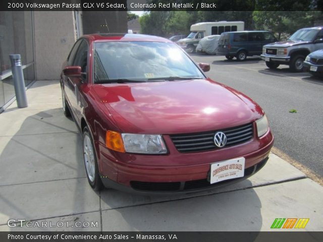 2000 Volkswagen Passat GLX V6 Sedan in Colorado Red Metallic