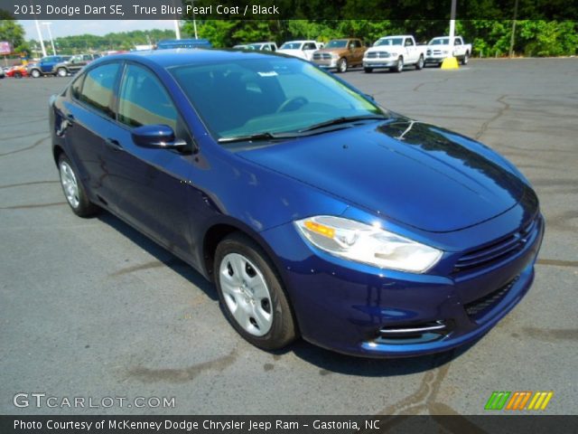 2013 Dodge Dart SE in True Blue Pearl Coat