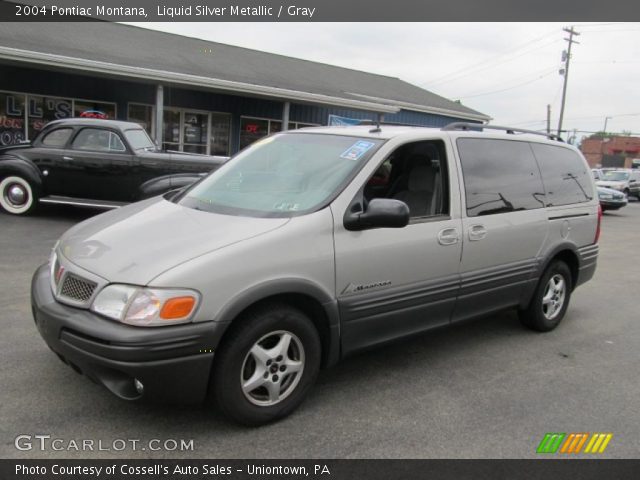 2004 Pontiac Montana  in Liquid Silver Metallic
