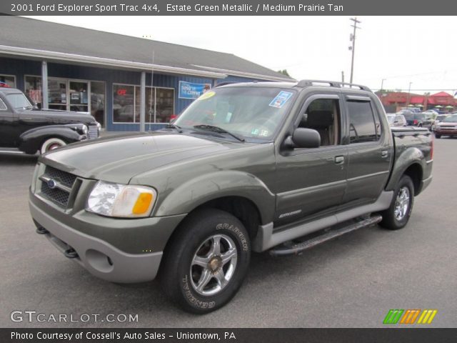 2001 Ford Explorer Sport Trac 4x4 in Estate Green Metallic