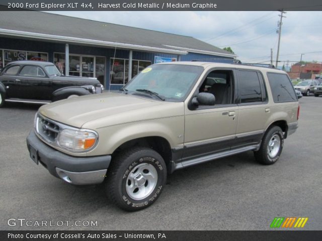 2000 Ford Explorer XLT 4x4 in Harvest Gold Metallic