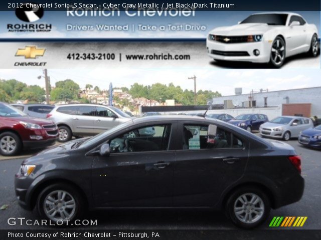 2012 Chevrolet Sonic LS Sedan in Cyber Gray Metallic