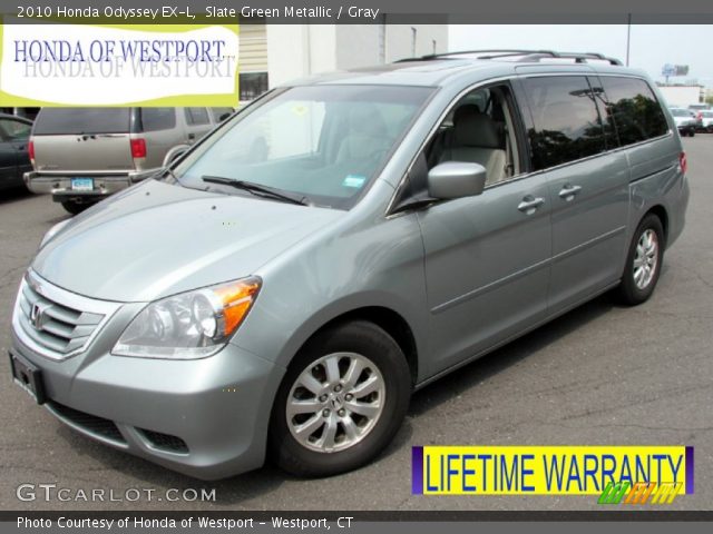 2010 Honda Odyssey EX-L in Slate Green Metallic