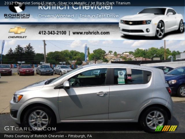 2012 Chevrolet Sonic LS Hatch in Silver Ice Metallic