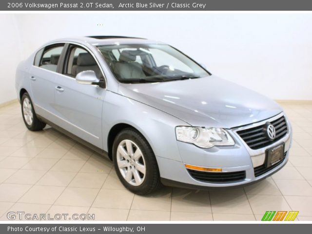 2006 Volkswagen Passat 2.0T Sedan in Arctic Blue Silver