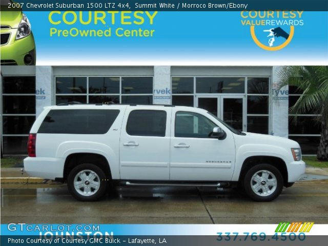 2007 Chevrolet Suburban 1500 LTZ 4x4 in Summit White