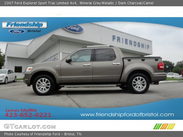 2007 Ford Explorer Sport Trac Limited 4x4 in Mineral Grey Metallic