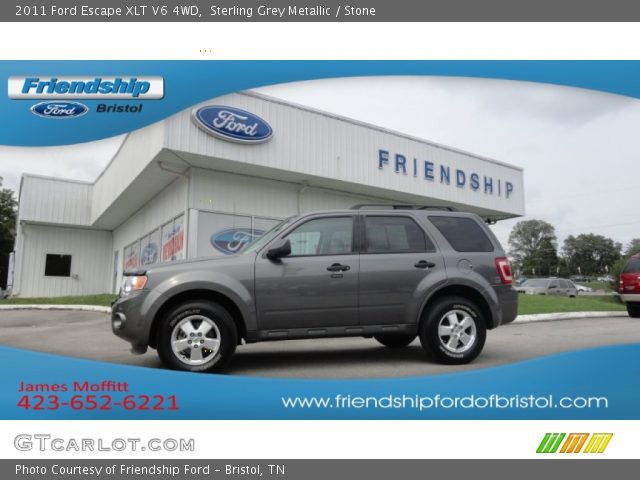 2011 Ford Escape XLT V6 4WD in Sterling Grey Metallic