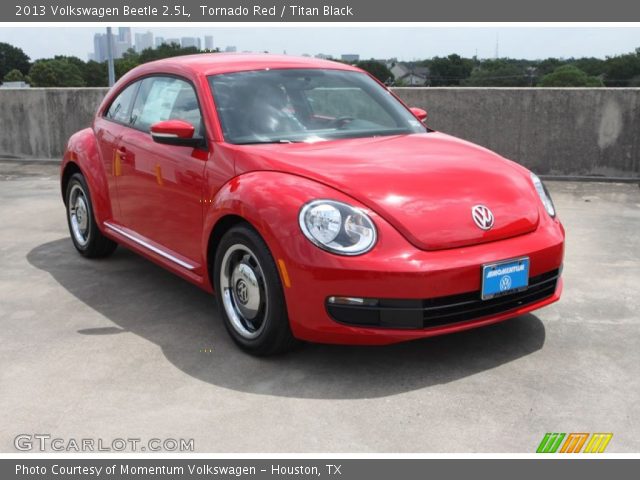 2013 Volkswagen Beetle 2.5L in Tornado Red