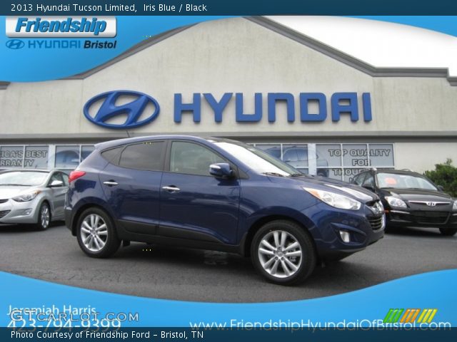 2013 Hyundai Tucson Limited in Iris Blue