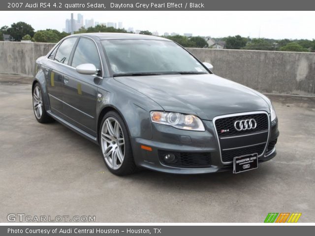 2007 Audi RS4 4.2 quattro Sedan in Daytona Grey Pearl Effect