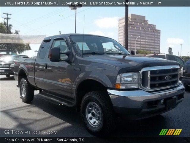 2003 Ford F350 Super Duty XLT SuperCab 4x4 in Dark Shadow Grey Metallic