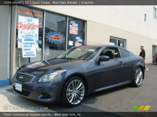 2008 Infiniti G 37 S Sport Coupe in Blue Slate Metallic