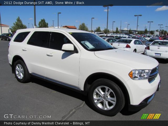 2012 Dodge Durango SXT AWD in Stone White
