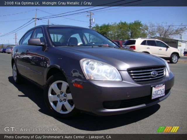 2008 Kia Optima LX in Midnight Gray Metallic