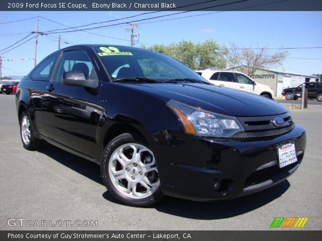 2009 Ford Focus SE Coupe in Ebony Black