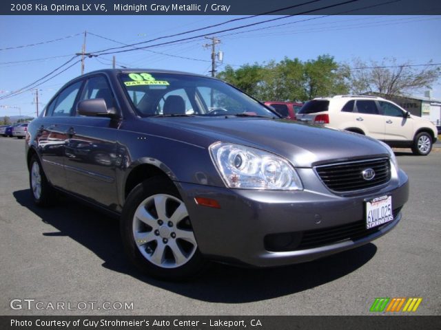 2008 Kia Optima LX V6 in Midnight Gray Metallic
