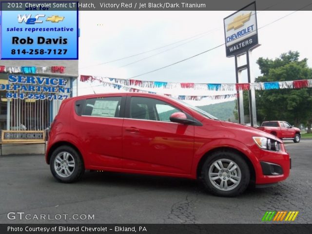 2012 Chevrolet Sonic LT Hatch in Victory Red