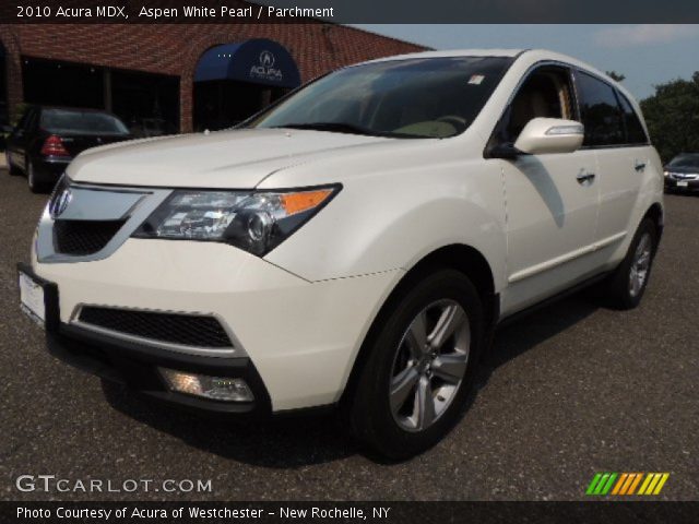 2010 Acura MDX  in Aspen White Pearl