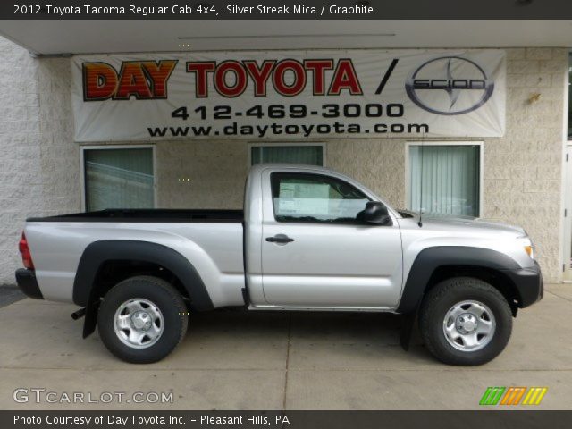 2012 Toyota Tacoma Regular Cab 4x4 in Silver Streak Mica