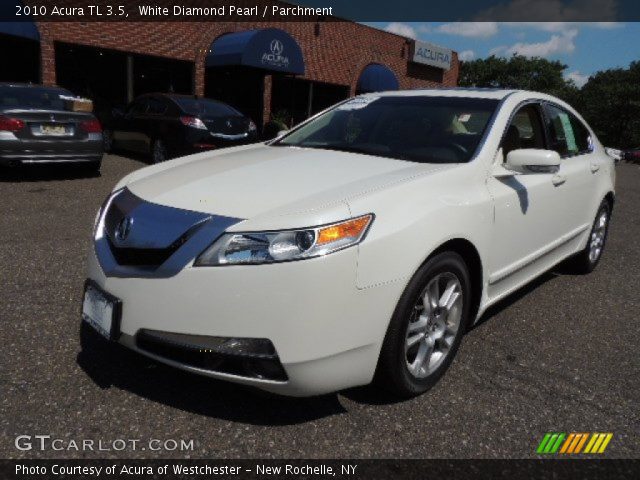 2010 Acura TL 3.5 in White Diamond Pearl