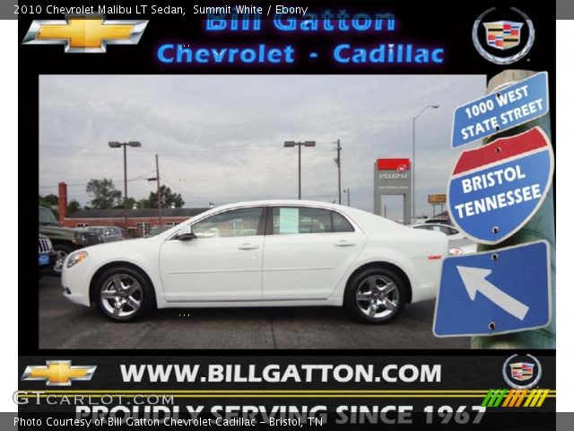 2010 Chevrolet Malibu LT Sedan in Summit White