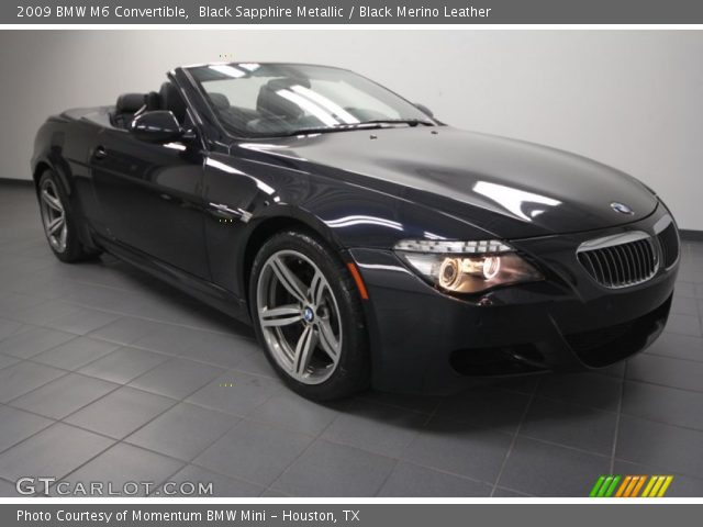 2009 BMW M6 Convertible in Black Sapphire Metallic
