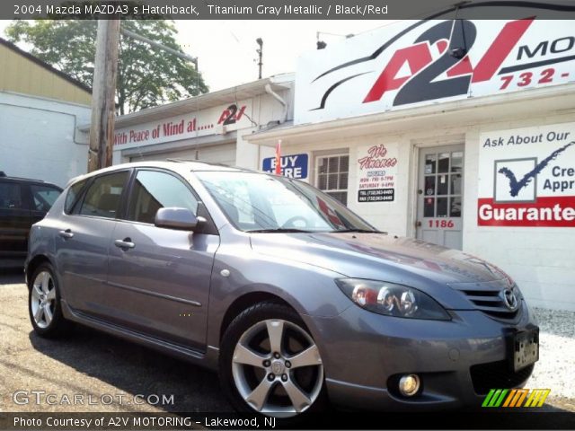 2004 Mazda MAZDA3 s Hatchback in Titanium Gray Metallic