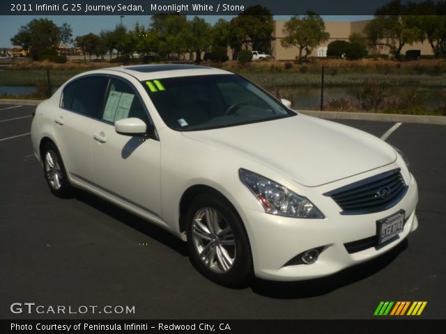 2011 Infiniti G 25 Journey Sedan in Moonlight White