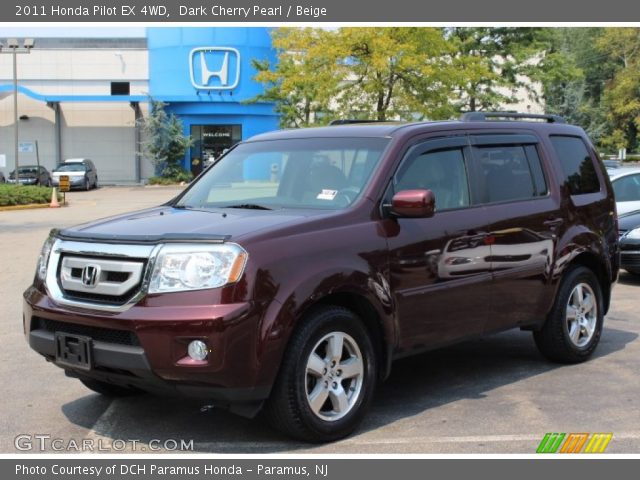 2011 Honda Pilot EX 4WD in Dark Cherry Pearl