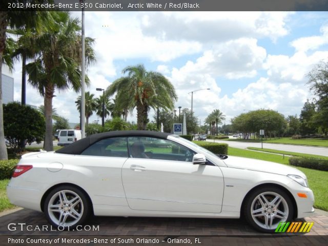 2012 Mercedes-Benz E 350 Cabriolet in Arctic White