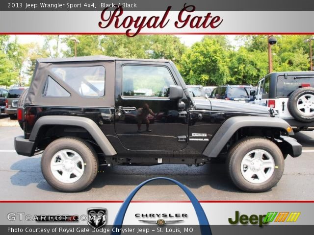 2013 Jeep Wrangler Sport 4x4 in Black