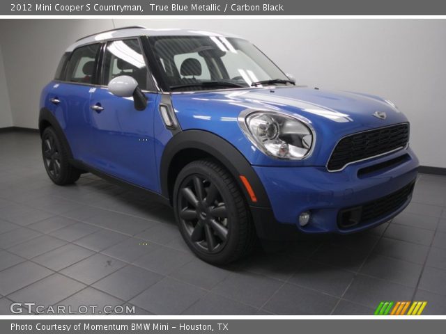 2012 Mini Cooper S Countryman in True Blue Metallic