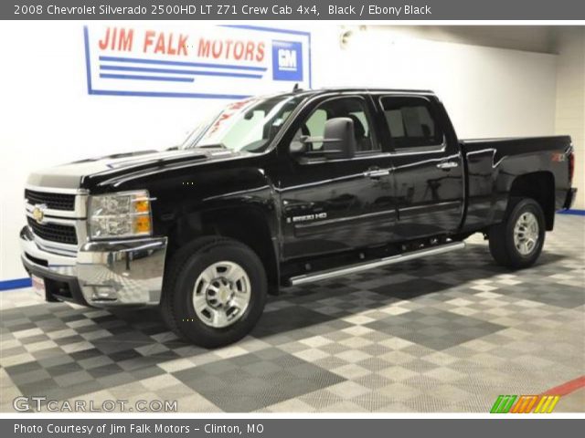 2008 Chevrolet Silverado 2500HD LT Z71 Crew Cab 4x4 in Black