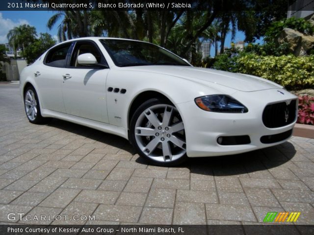 2011 Maserati Quattroporte S in Bianco Eldorado (White)