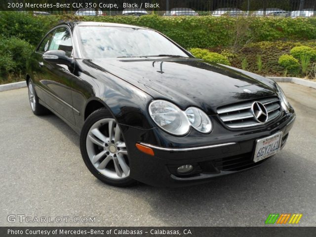 2009 Mercedes-Benz CLK 350 Coupe in Black