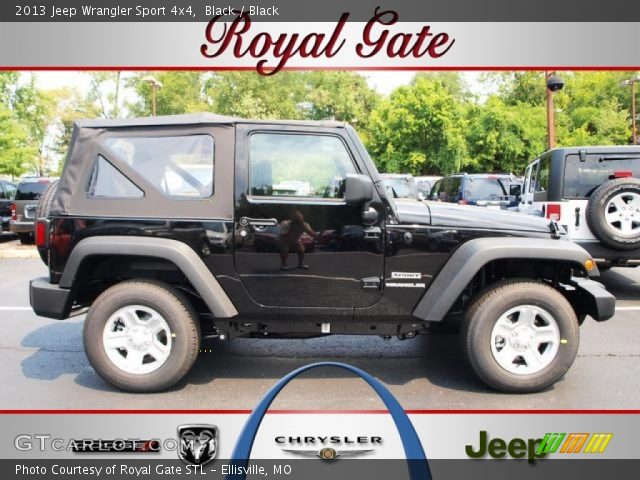 2013 Jeep Wrangler Sport 4x4 in Black