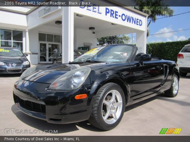 2001 Toyota MR2 Spyder Roadster in Black